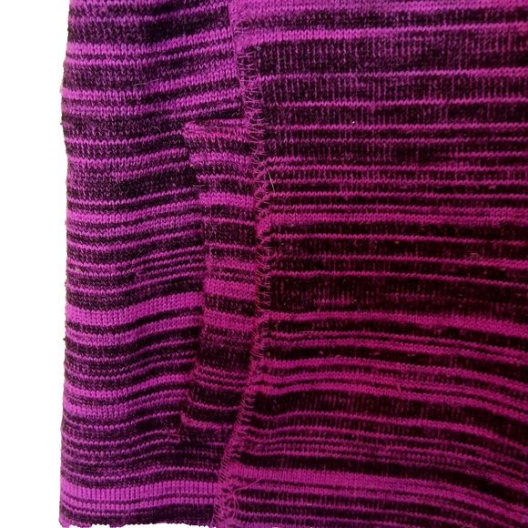 Reebok RBK Jacket Womens Large 14-16 Black Pink Stripe Zip-Up Sweater Jacket - Picture 9 of 15